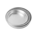 baking tray Round Oven Baking Tray Aluminium Set 4 Pcs Set 26/28/30/32 cm-Classic Homeware &amp; Gifts-44043