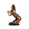 Sculpture Statue Resin Horse Bronze Colour 21*10.5*14