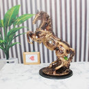 Sculpture Statue Resin Horse Bronze Colour 35*15*19