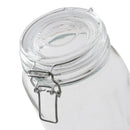 Airtight Glass Clip Top Round Storage Jar 26*9.5 cm