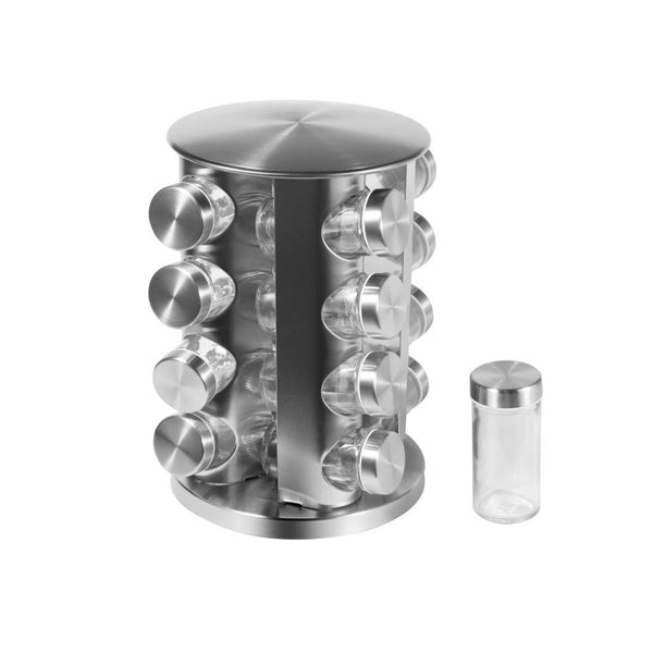 Revolving 360 Degree Spice Rack Set of 16 Pcs