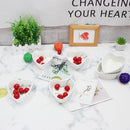 Dessert and Nuts Bowl Heart Shape Set of 6 pcs 4.5 Inch