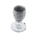 Home Decor Crystal Glass Candlestick Holder 12 cm