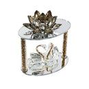 Home Decor Crystal Swan and Stand H - 18 cm ; W - 18 cm