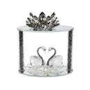 Home Decor Crystal Swan and Stand H - 18 cm ; W - 18 cm