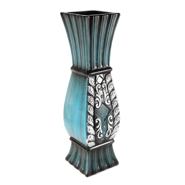 Home Decor Sea Green Mix Design Ceramic Vase 60 cm