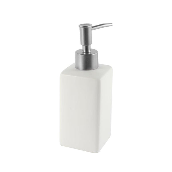 Refillable Liquid Soap Dispenser White