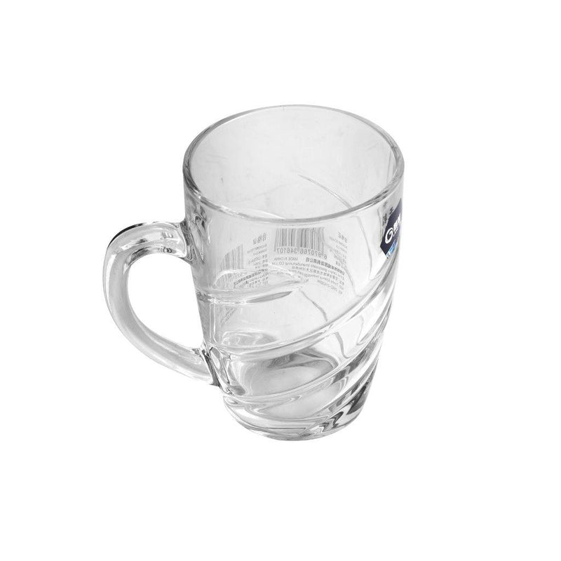 Premium Lead Free Glass Tea Cup Set of 6 pcs 215 ml