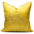 Modern Decorative Mustard Yellow Fabric Pattern Cushion Cover Pillowcase 50*50 cm