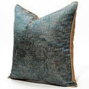 Modern Decorative Dark Emerald Velvet Pattern Cushion Cover Pillowcase 50*50 cm