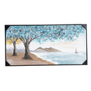 Home Decor Landscape Canvas Wall Art Abstract Nature Oil Painting PVC Frame 70*140*3.5 cm