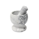 Spice & Herbs Mortar/Grinder and Pestle Marble Stone 12.5*12.5 cm
