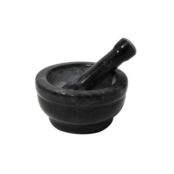 Spice & Herbs Mortar/Grinder and Pestle Marble Stone Large 15*8cm