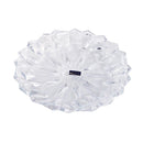 Crystal Glass Serving Dish Round Fruit Plate Set of 7 Pcs