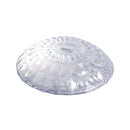 Crystal Glass Serving Dish Round Fruit Plate 30 cm