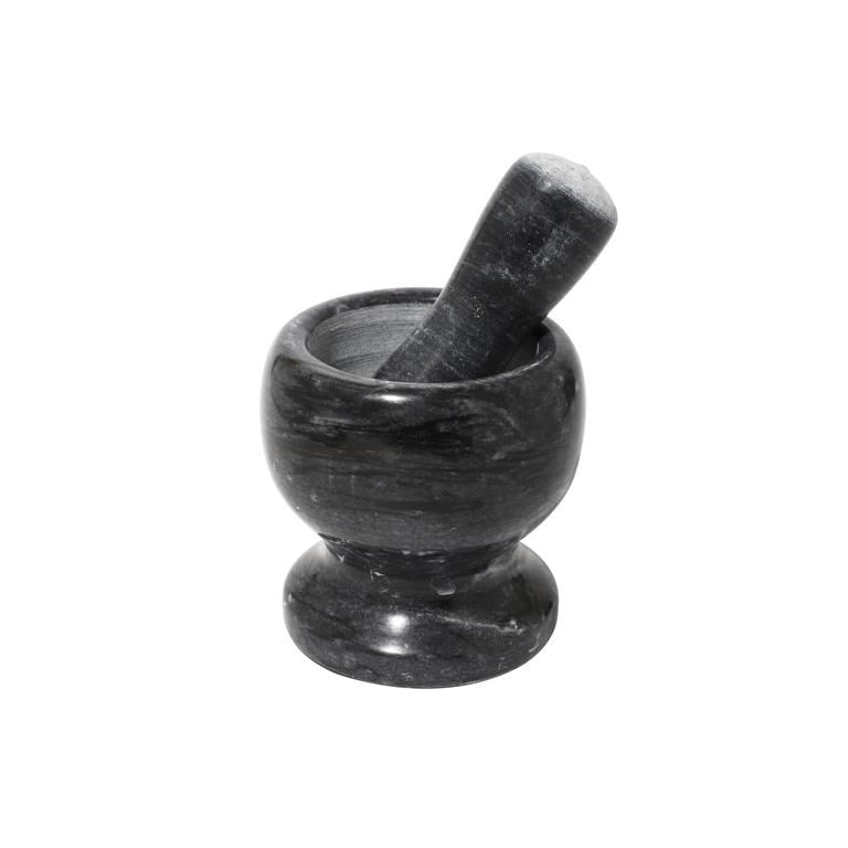 Spice & Herbs Mortar/Grinder and Pestle Marble Stone Small 10*10 cm