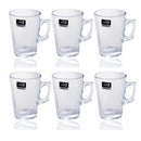 Premium Lead Free Glass Tea Cup Set of 6 pcs 130 ml