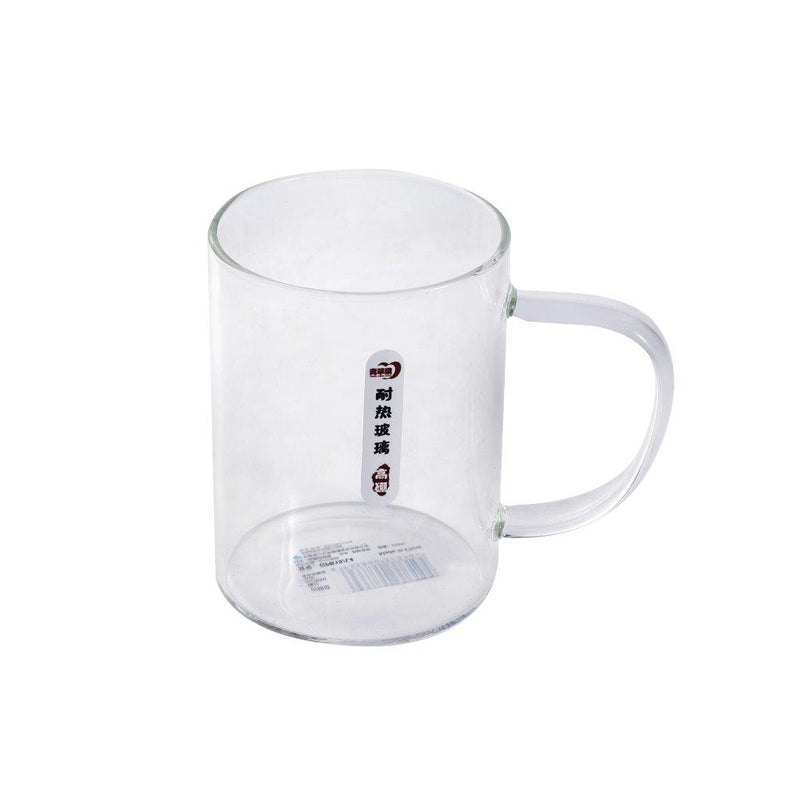 Glass Green Tea Mug Tea Cup Set of 4 Pcs 450 ml