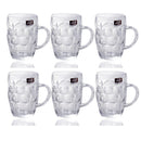 Multipurpose Beverage Drinking Glass Tumblers Set of 6 pcs 650 ml