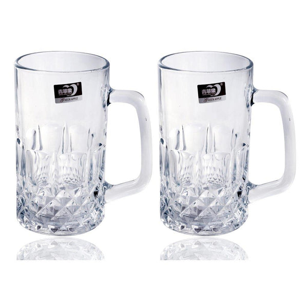 Multipurpose Beverage Drinking Glass Tumblers Set of 6 pcs 615 ml