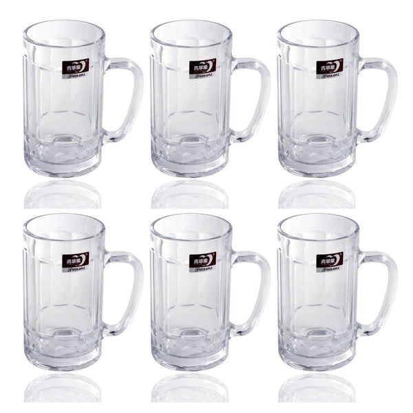 Multipurpose Beverage Drinking Glass Tumblers Set of 6 pcs 410 ml