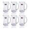 Multipurpose Beverage Drinking Glass Tumblers Set of 6 pcs 320 ml