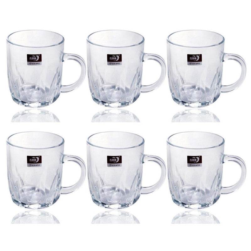 Glass Tea Cup Set of 6 Pcs 245 ml