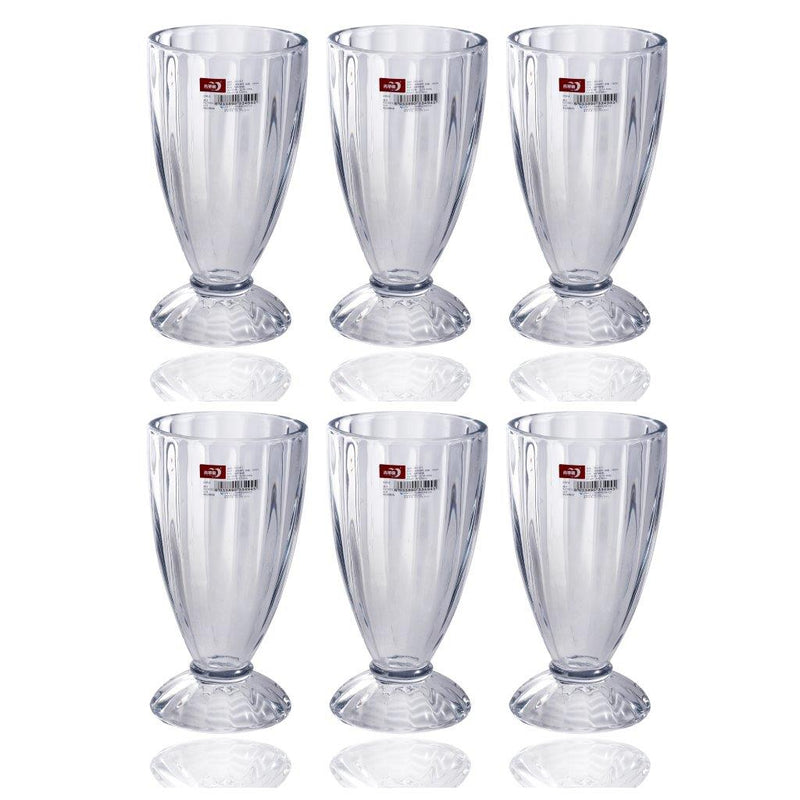 Milkshake Glass Tumblers Set of 6 Pcs 340 ml 37240