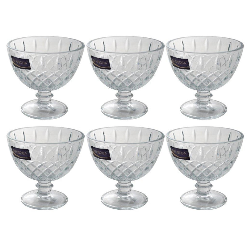 Ice Cream and Dessert Bowl Set of 6 Pcs 300 ml