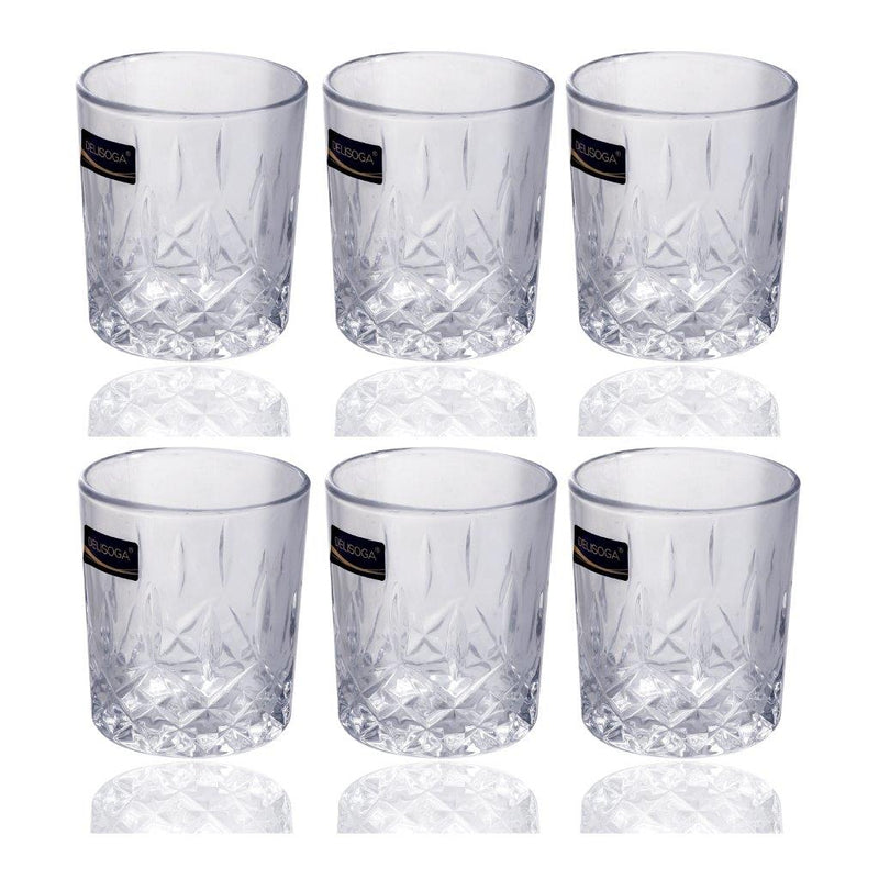 Drinking Glass Tumblers Set of 6 Pcs 218 ml 36003