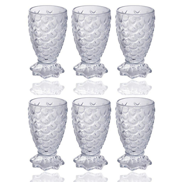 Drinking Glass Tumblers Set of 6 Pcs 230 ml 35310