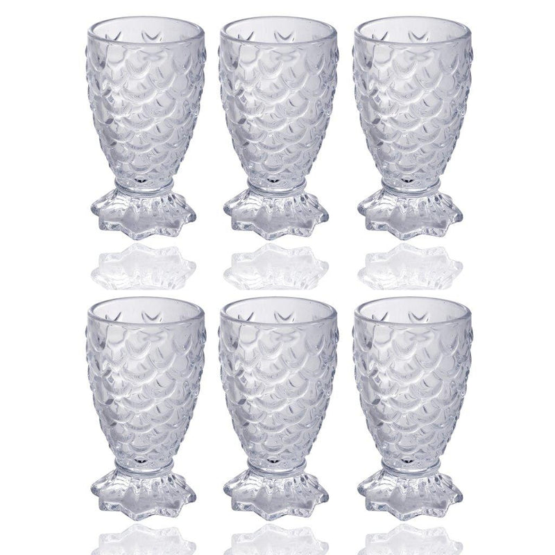 Drinking Glass Tumblers Set of 6 Pcs 230 ml 35310