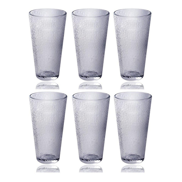 Drinking Glass Tumblers Set of 6 Pcs 410 ml