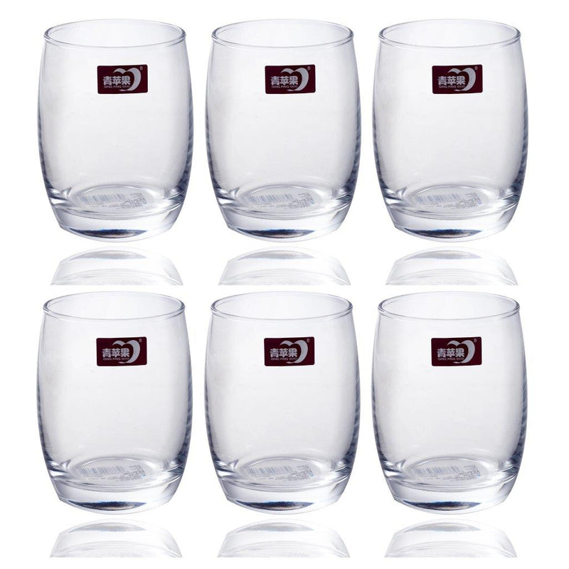 Drinking Glass Tumblers Set of 6 Pcs 385 ml