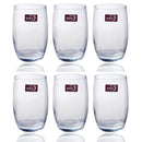 Drinking Glass Tumblers Set of 6 Pcs 390 ml