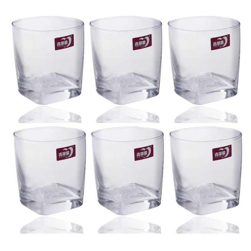 Drinking Glass Tumblers Set of 6 Pcs 250 ml