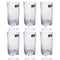 Drinking Hiball Glass Tumblers Set of 6 Pcs 260 ml