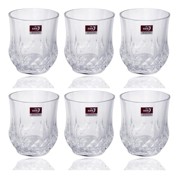 Drinking Glass Tumblers Set of 6 Pcs 270 ml