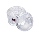Crystal Glass Dome Shape Sugar Bowl Candy Jar with Lid 9*11 cm