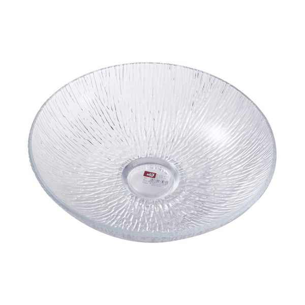 Crystal Glass Round Footed Fruit Bowl 25.6*11 cm