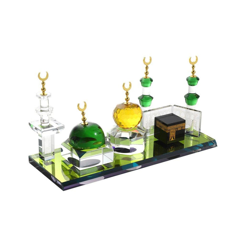 Home Decor Islamic Crystal Collectible Kaaba Model 19.5*10 cm