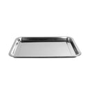 baking tray Stainless Steel Baking Tray Rectangular Shallow 49*34 cm 2 cm Depth-Classic Homeware &amp; Gifts-21654
