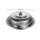 Stainless Steel Biryani Plate with Lid 55*34 cm