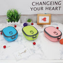 Stainless Steel Lunch Box 1 Layer Food Containers with Thermal Insulation 20*14*7 cm