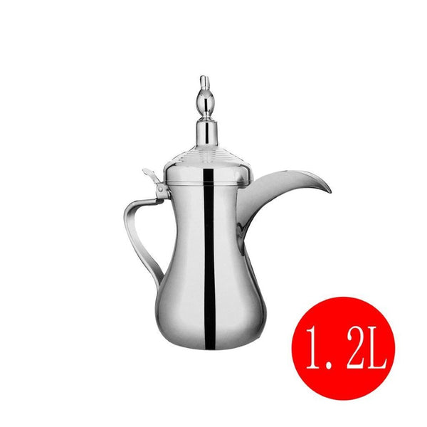 Stainless Steel Middle Eastern Tea Pot 1.2 Litre