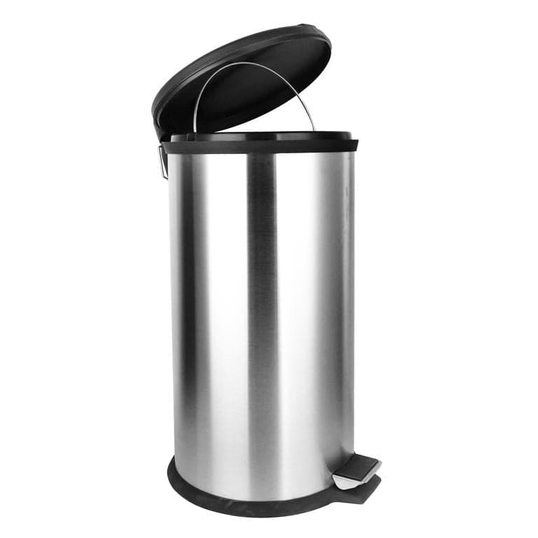 Stainless Steel Pedal Rubbish Bin 30 L