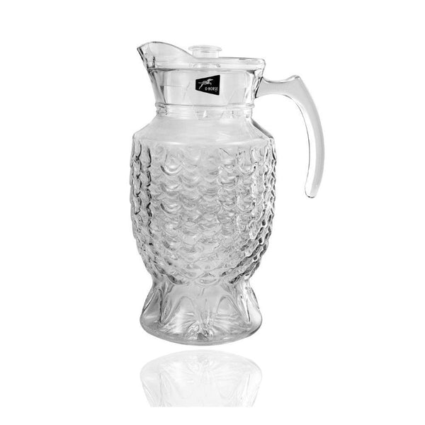 Water and Beverage Juices Glass Jug 1.8L 26*10 cm