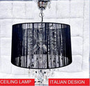 Allure Ceiling Crystal light Milano Black