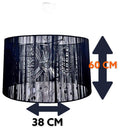 Allure Ceiling Crystal light Milano Black