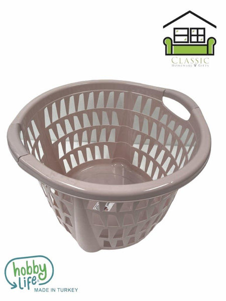 Favorite Multipurpose Plastic Laundry Basket 30 Litre 48.5*47*30 cm